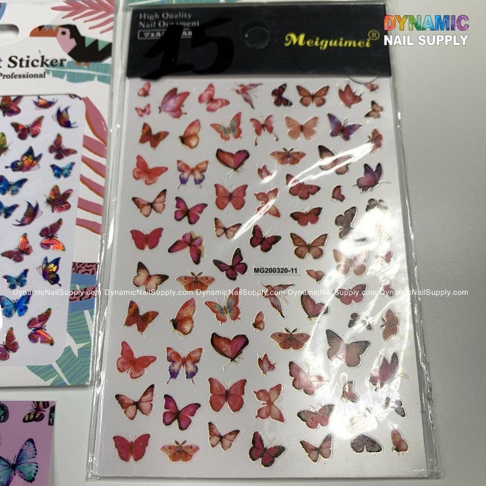Butterfly Nail Stickers Pack: Beginner’s Guide & Uses
