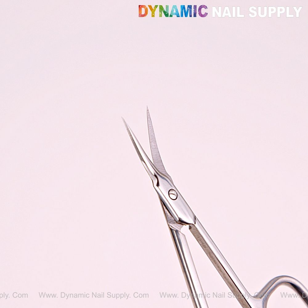 curved tip cuticle scissors stainless steel - 2
