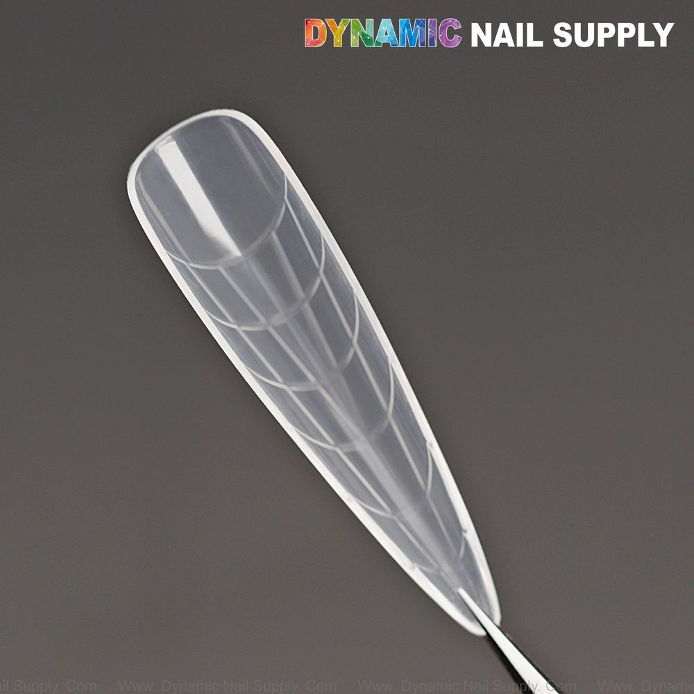 Stiletto dual gel nail forms 120pcs - 3