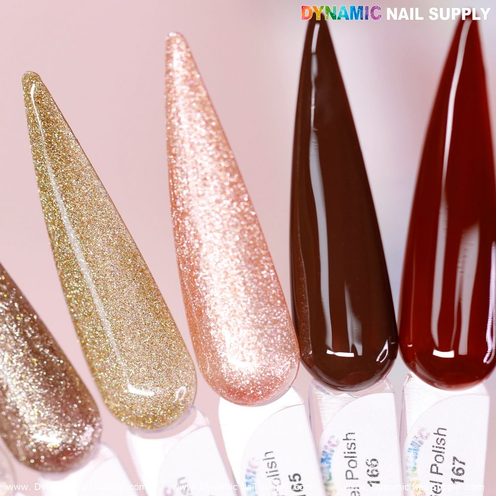 Valentine red gel polish bottles - 9