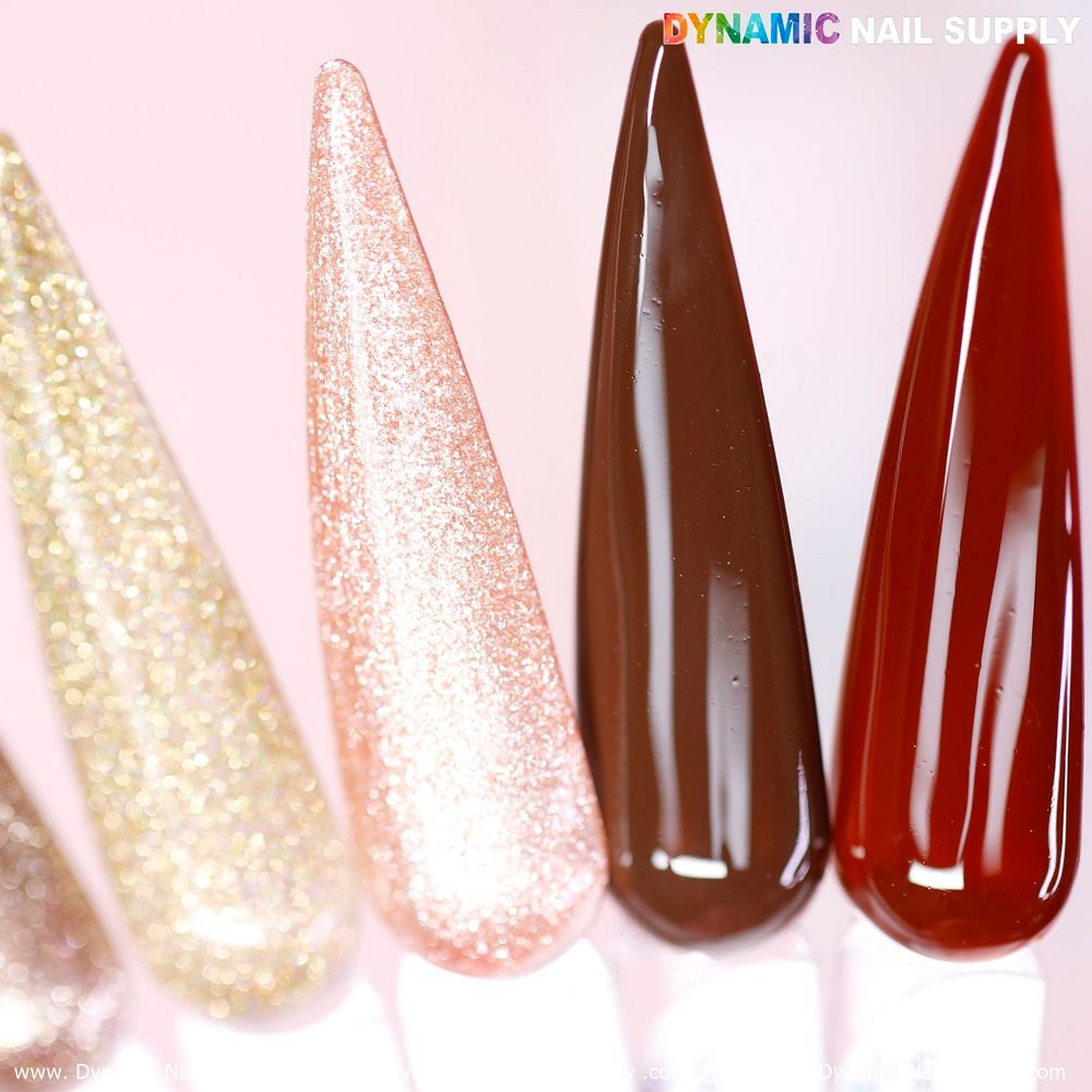 Valentine red gel polish bottles - 4