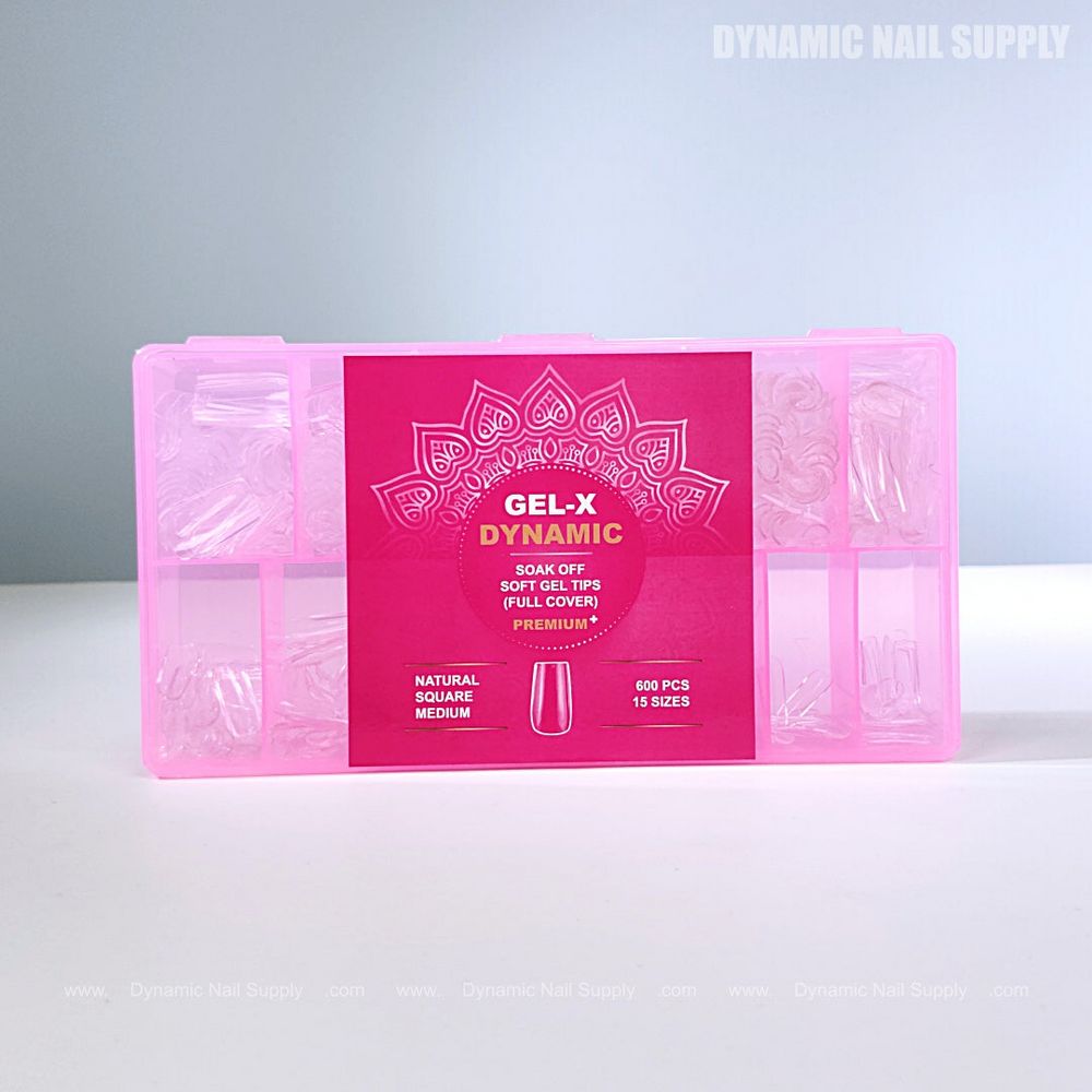 Medium Natural Square Nail Tips: Beginner Guide