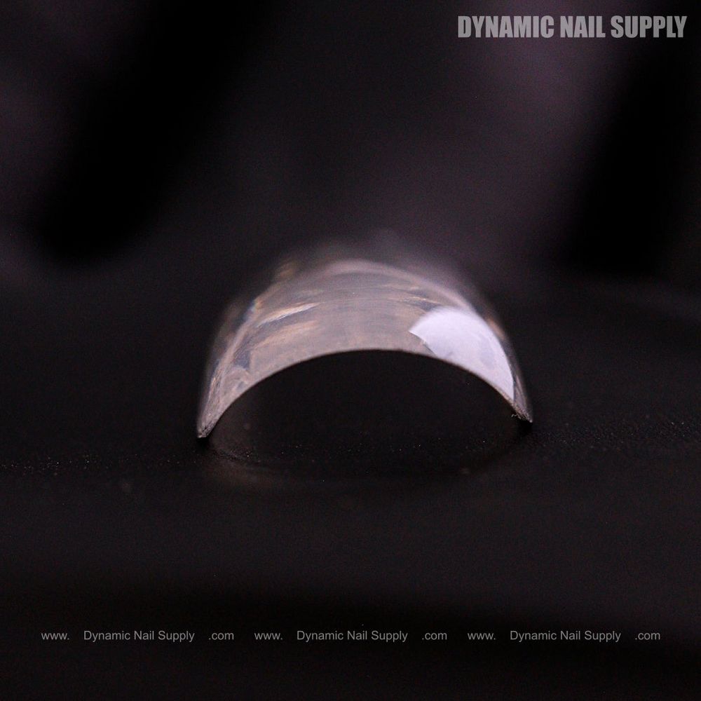 medium square clear gel tips - 10