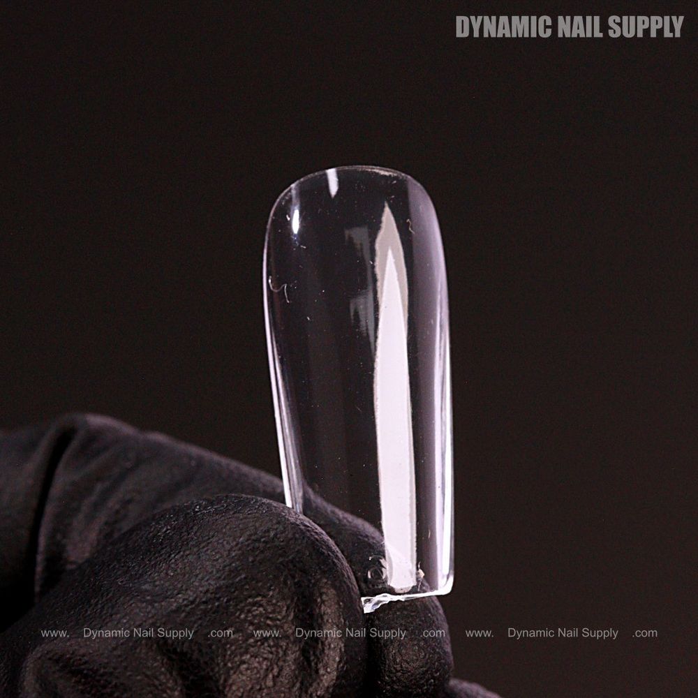 medium square clear gel tips - 6