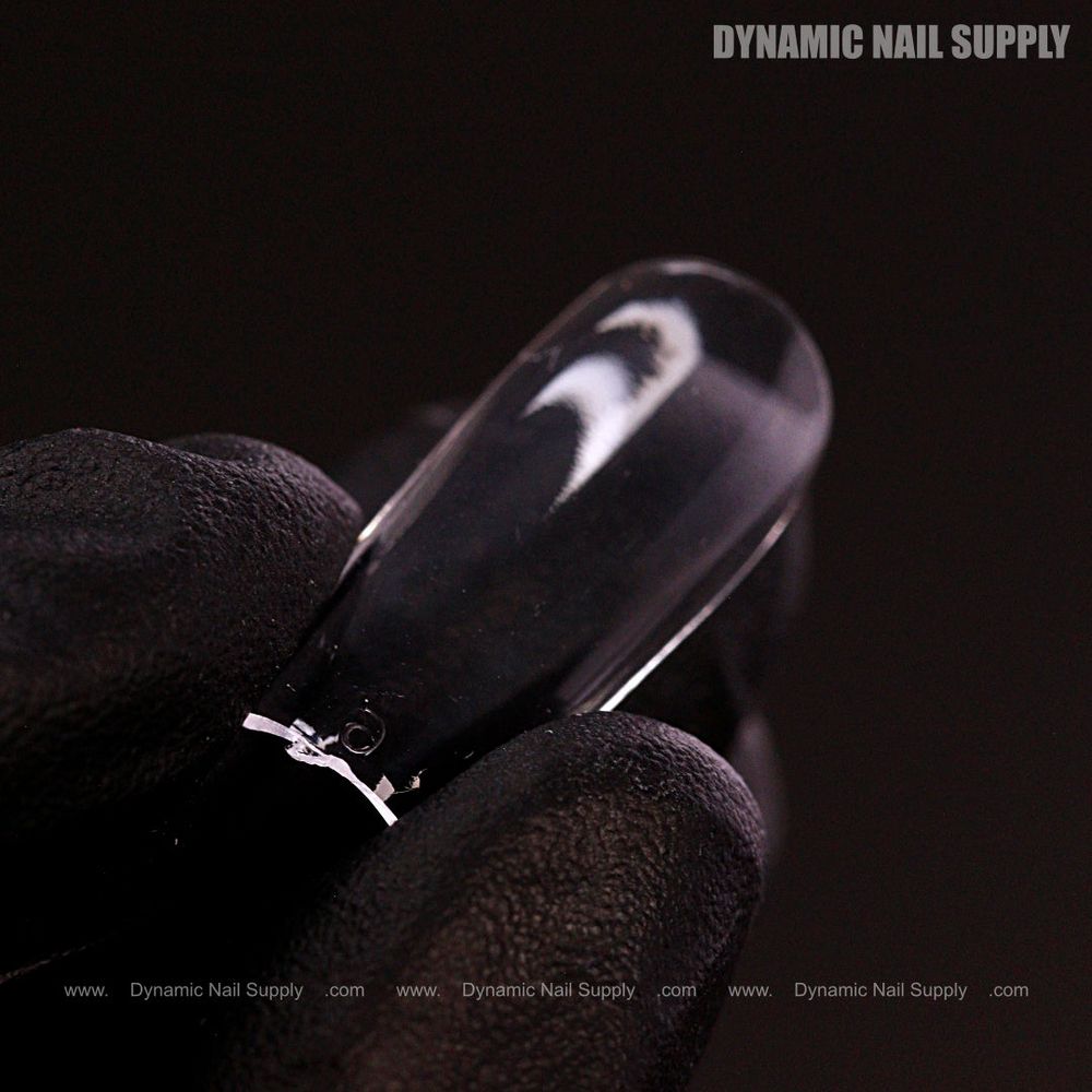medium square clear gel tips - 7